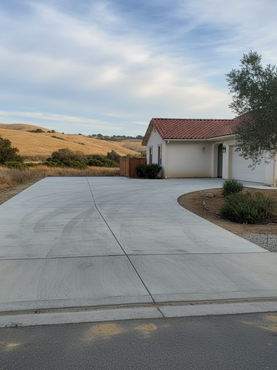 Concrete Patios completed by Omega Concrete in Fremont, CA