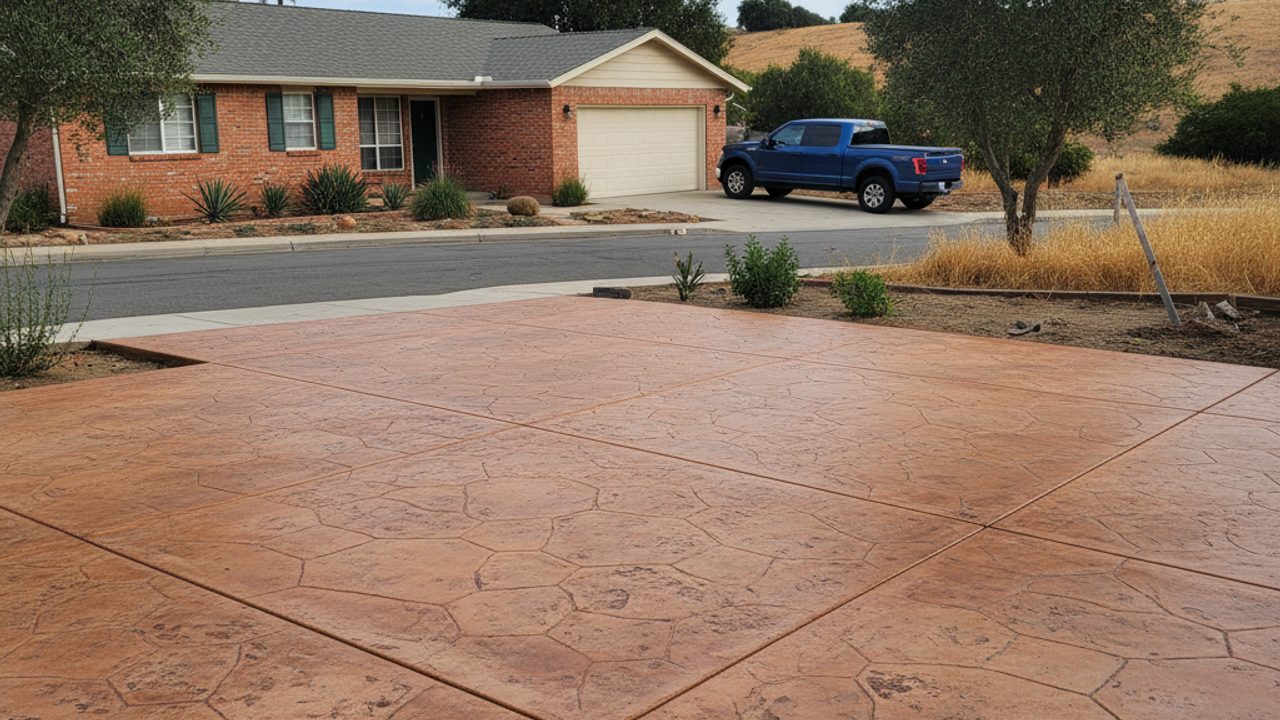 Concrete Overlays completed by Omega Concrete in Mountain View, CA